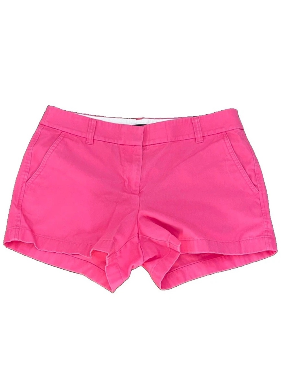 J.Crew Chino Shorts Hot Pink Women’s Size 6  Inseam 3 inch’s